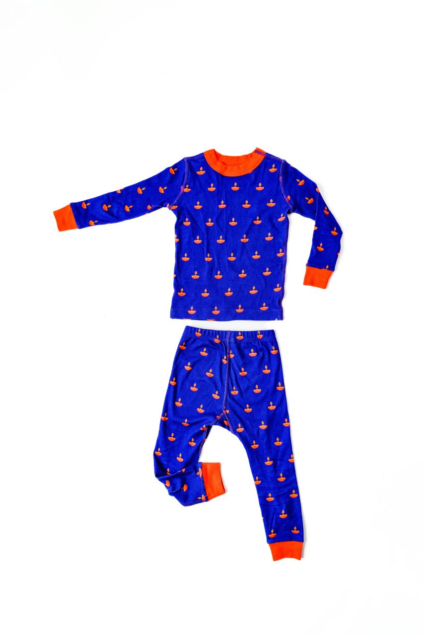 Blue Diya Toddler Set