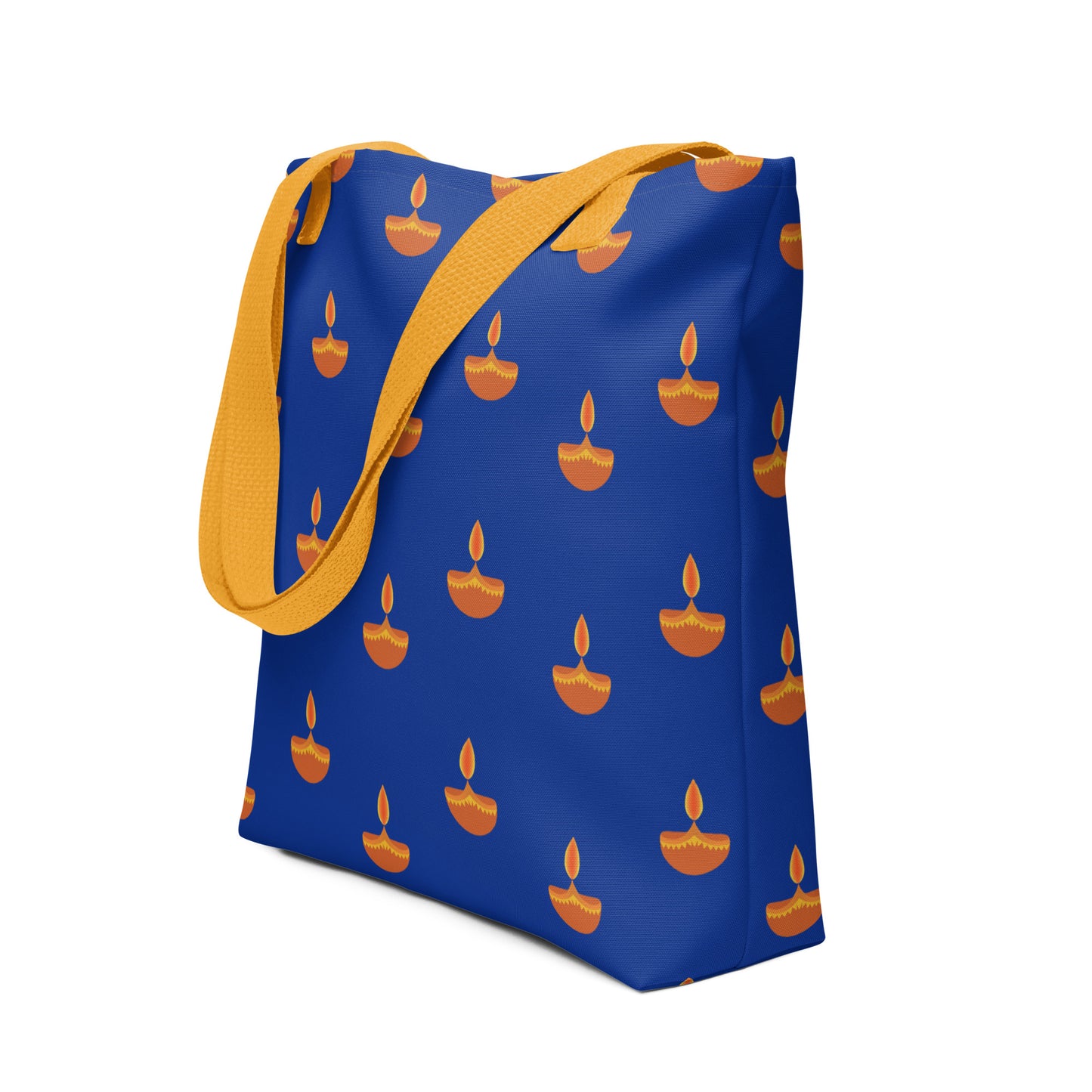 Blue Diya Tote bag